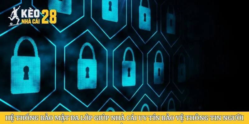 Hệ thống bảo mật đa lớp giúp nhà cái uy tín bảo vệ thông tin người dùng